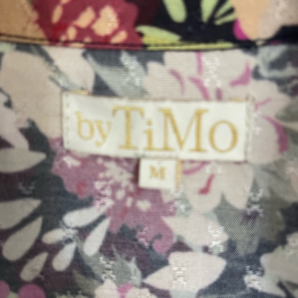 TiMo Maxi Floral Wrap dress, Size Medium - Picture 8 of 13